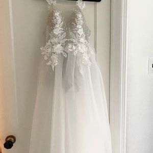 White Berta Inspired Dress